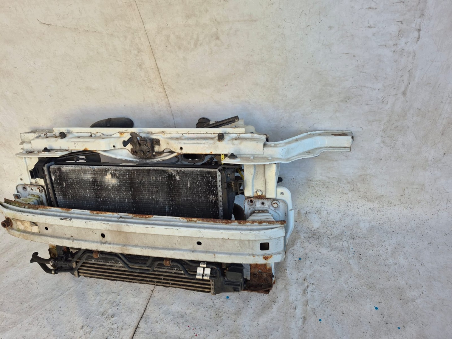 FIAT FIORINO NEMO BIPPER 07- front body wall front pillar iron