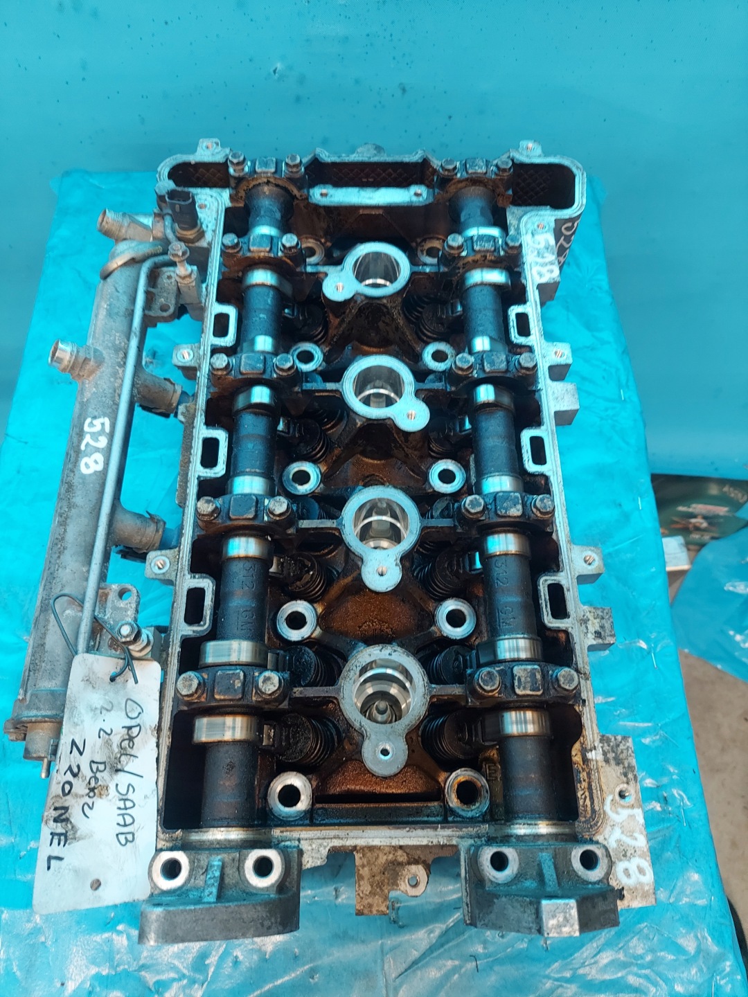 head. OPEL SAAB Z20NEL 2.0 T 55353482
