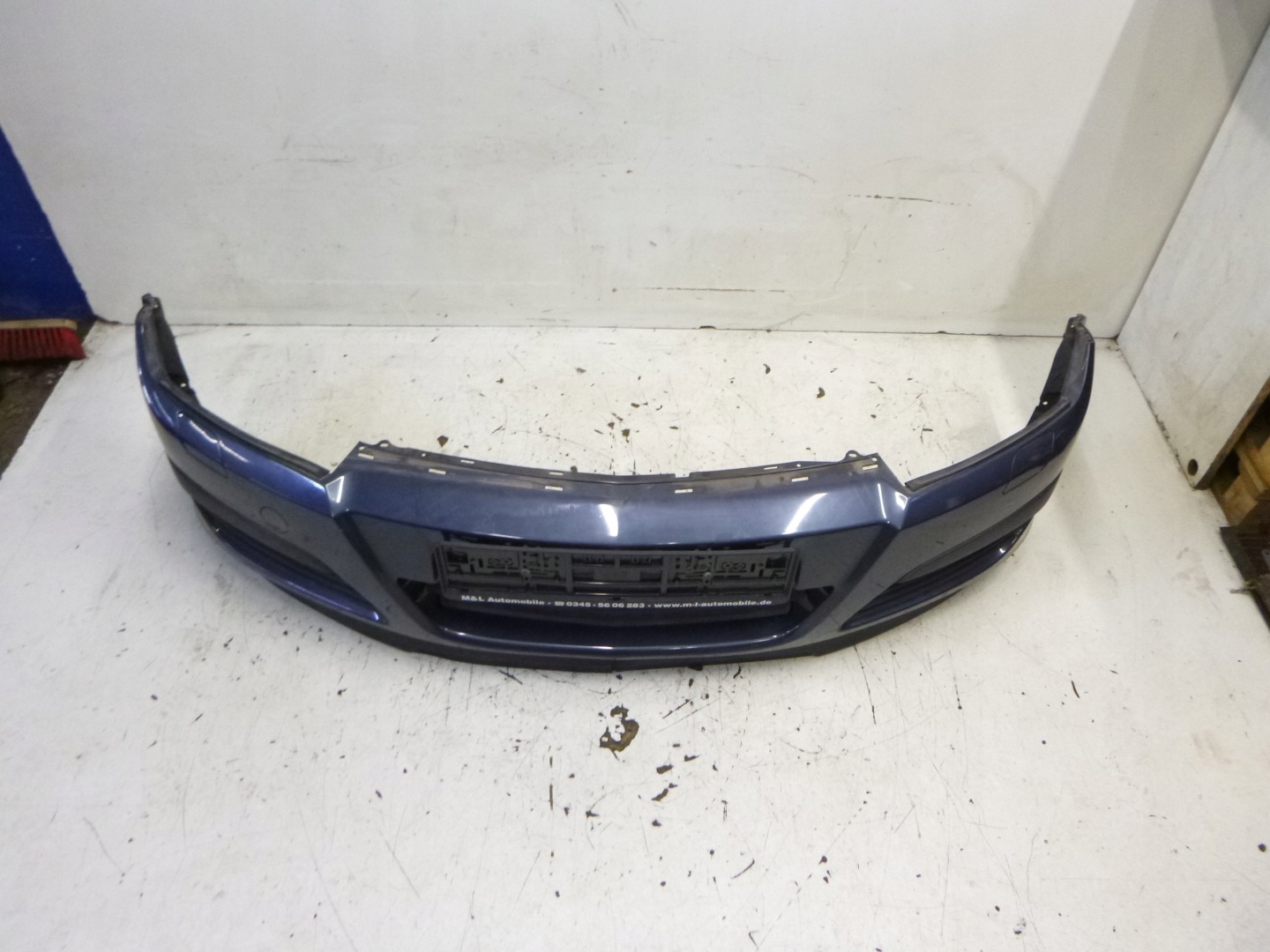 bumper front front Opel Astra H pre facelift 04-07 paint Z168 OE 332550271