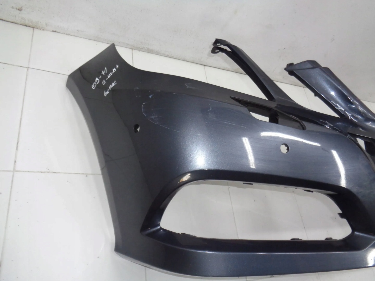 MERCEDES E class W212 09-12R bumper front front 6XPDC XENON