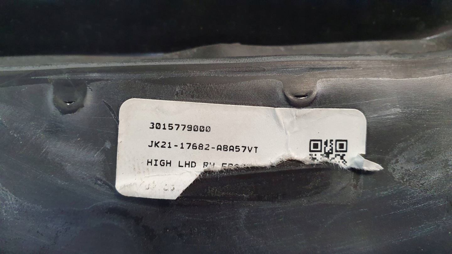 mirror right FORD TRANSIT CUSTOM 8 PIN HIGH 12- JK21-17682
