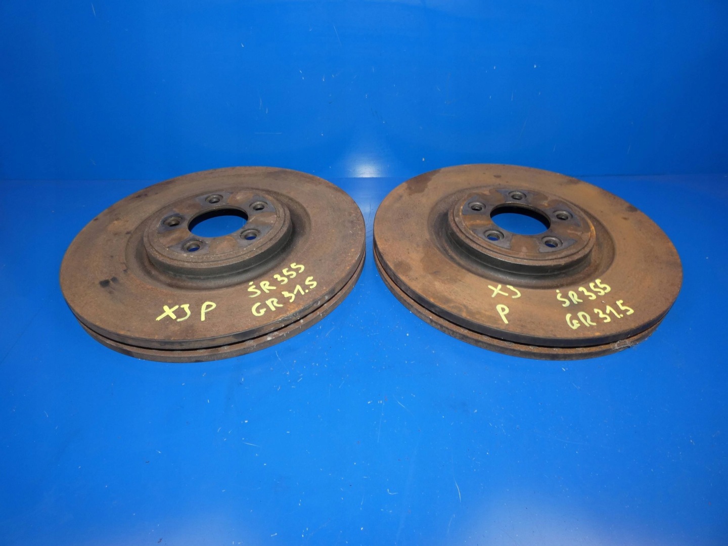 JAGUAR XJ X351 discs brake front front SR:355 KOMPLET