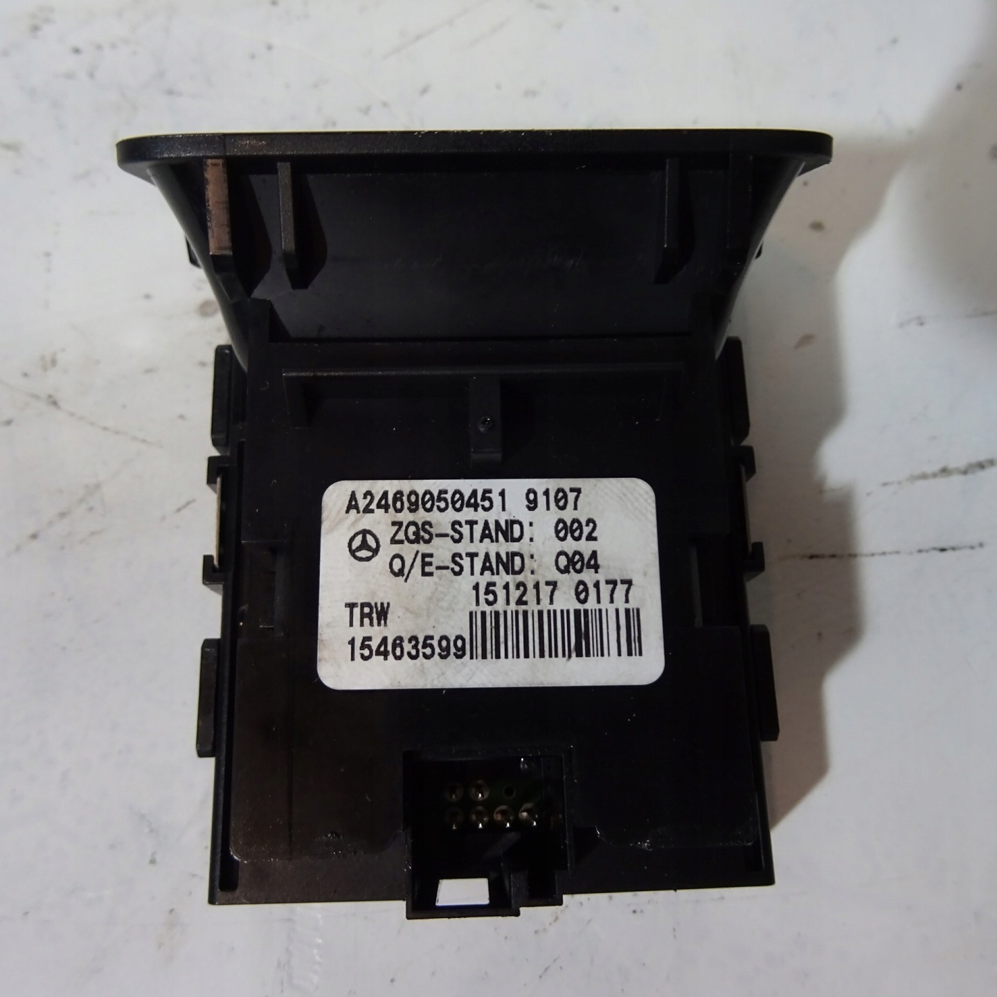 MERCEDES A W174 switch brakes A2469050451
