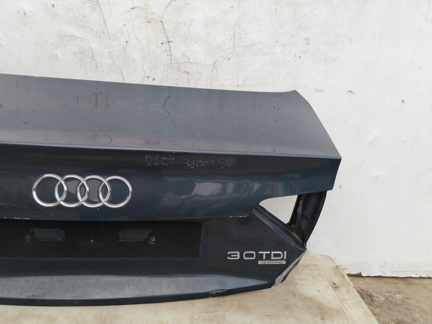 boot doors rear part AUDI A5 8T COUPE LZ7H 2008-2011