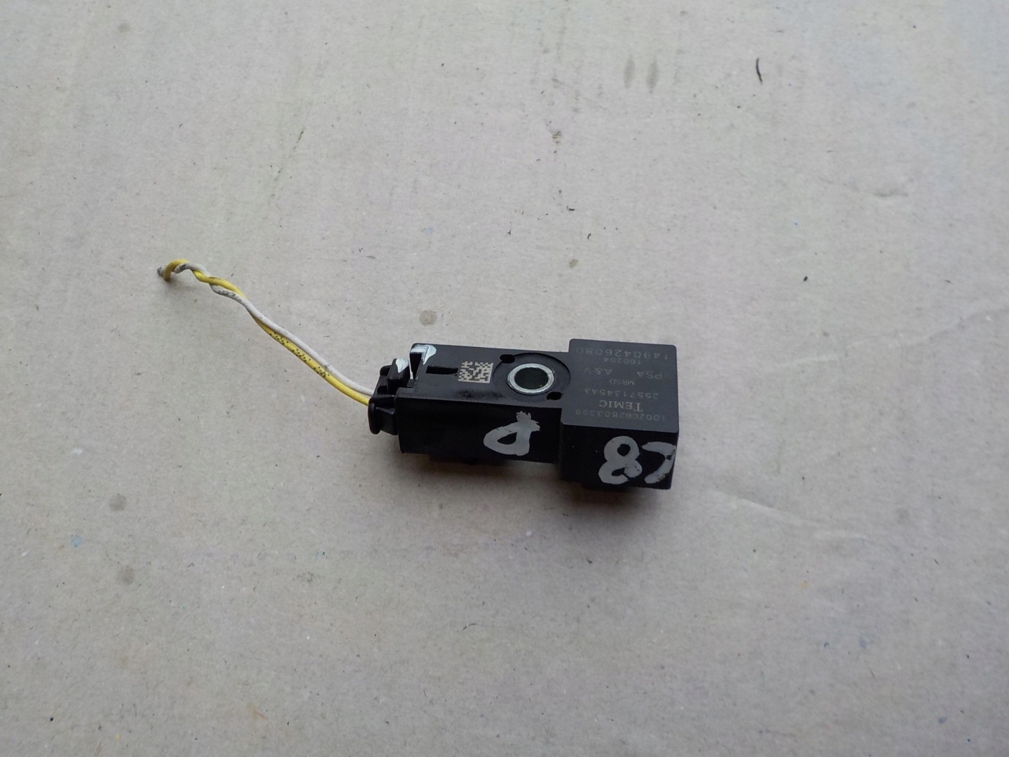 Beschleunigungssensor Crashsensor citroen c8 1490426080