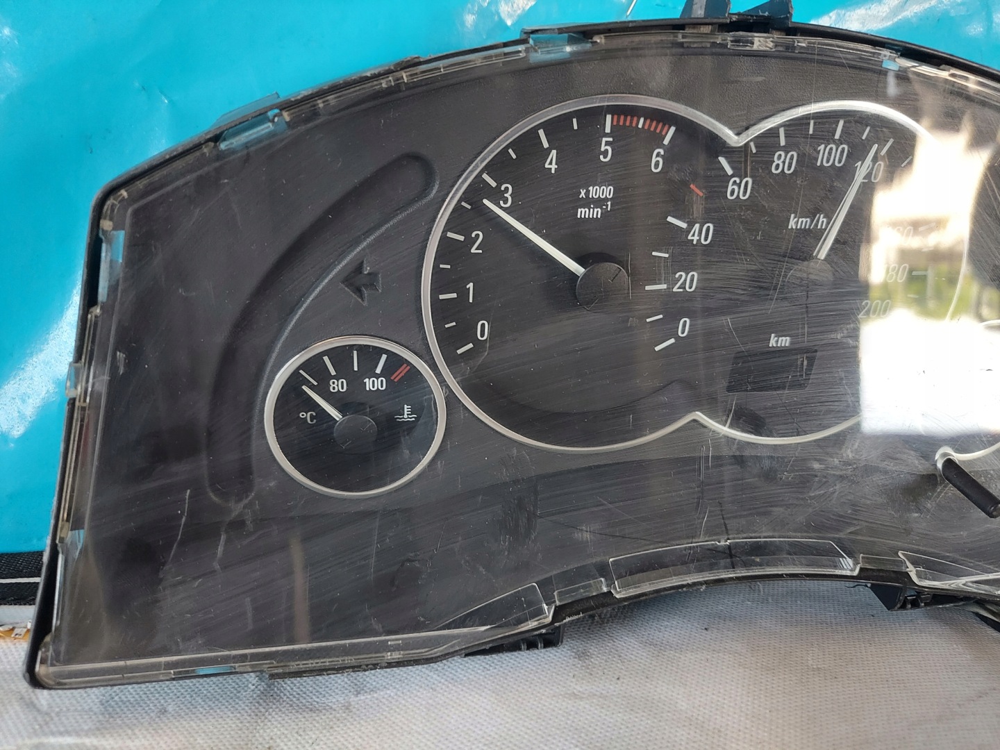 dials clock OPEL MERIVA A 1.7 CDTI 13173381XT