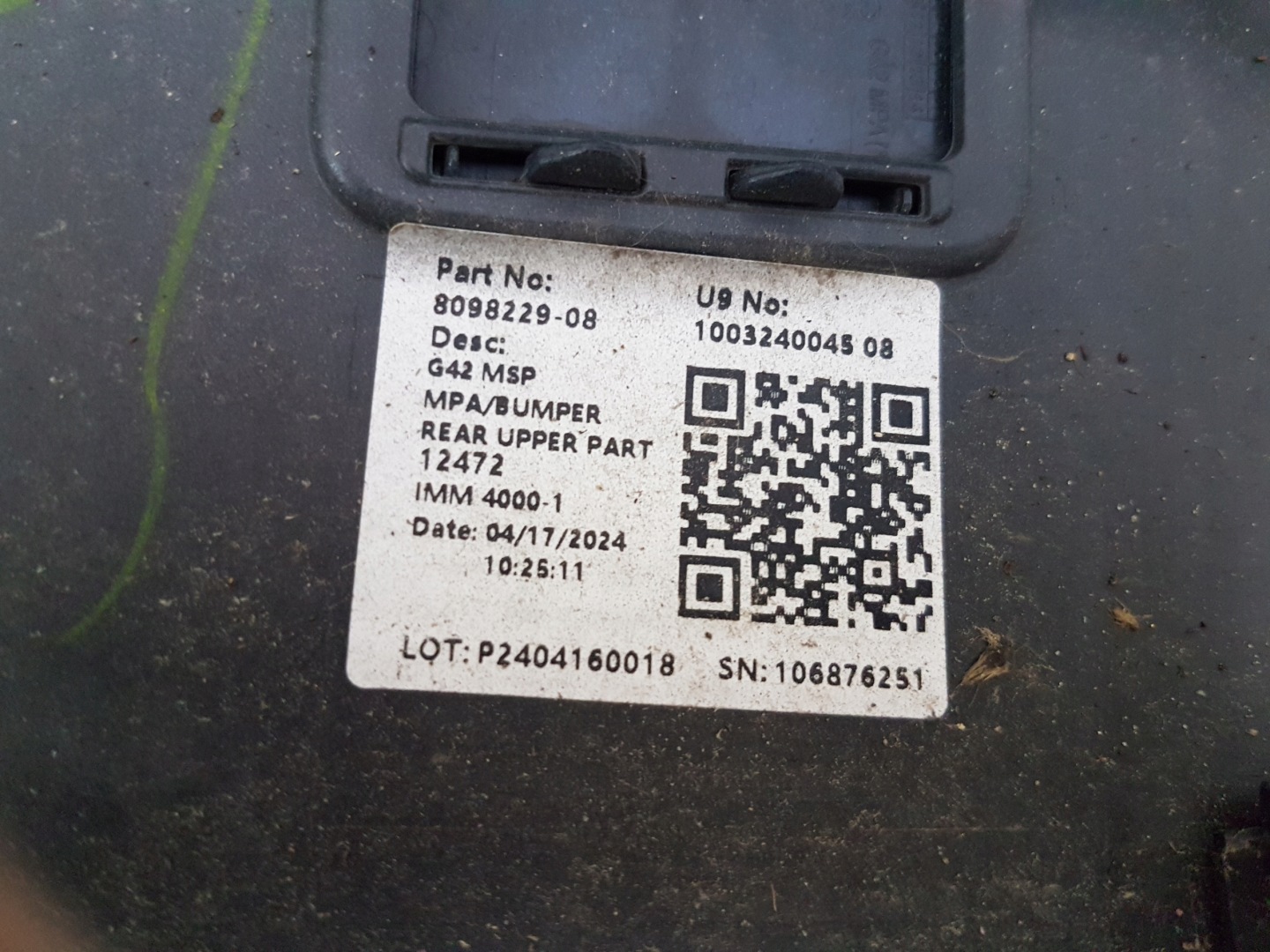 Stoßstange hinten BMW G42 M-Paket