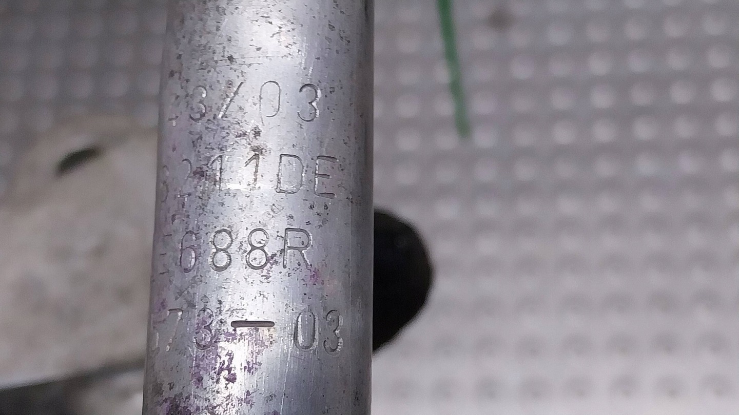 vezetö a klímának 6914573 BMW E60 E61 306D2
