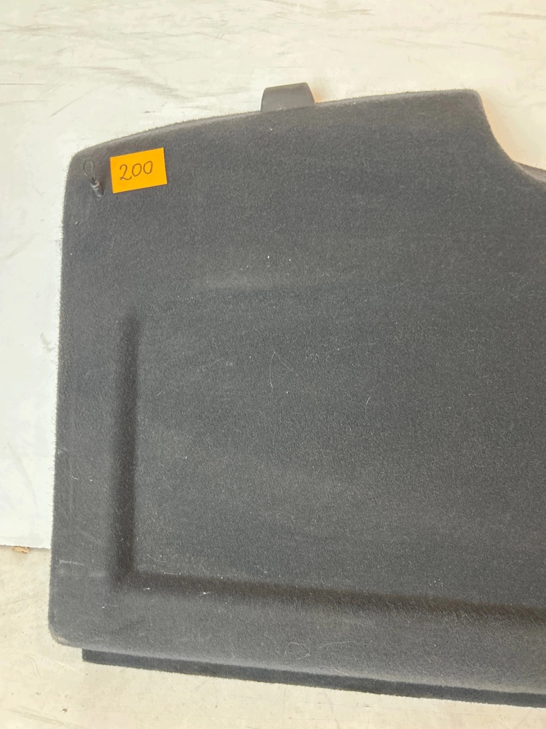 plato boot rear part Skoda Fabia II Lift 5D