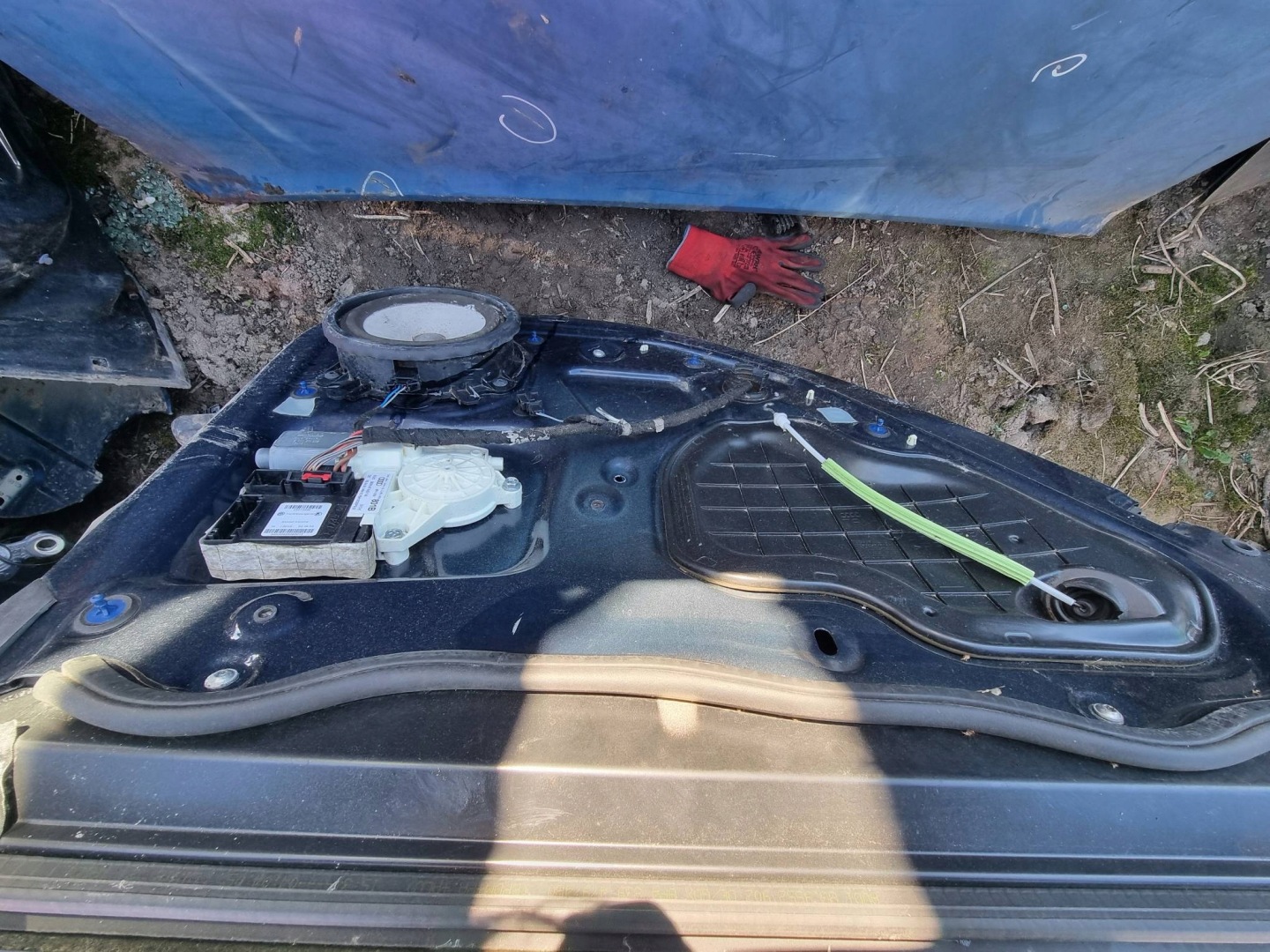 Tür links heck LZ5J 5DRZWI AUDI A3 8P