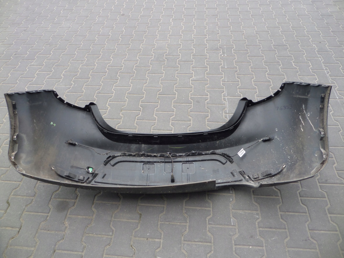 original SEAT LEON 2 II LIFT 09-12r bumper rear part 4XPDC