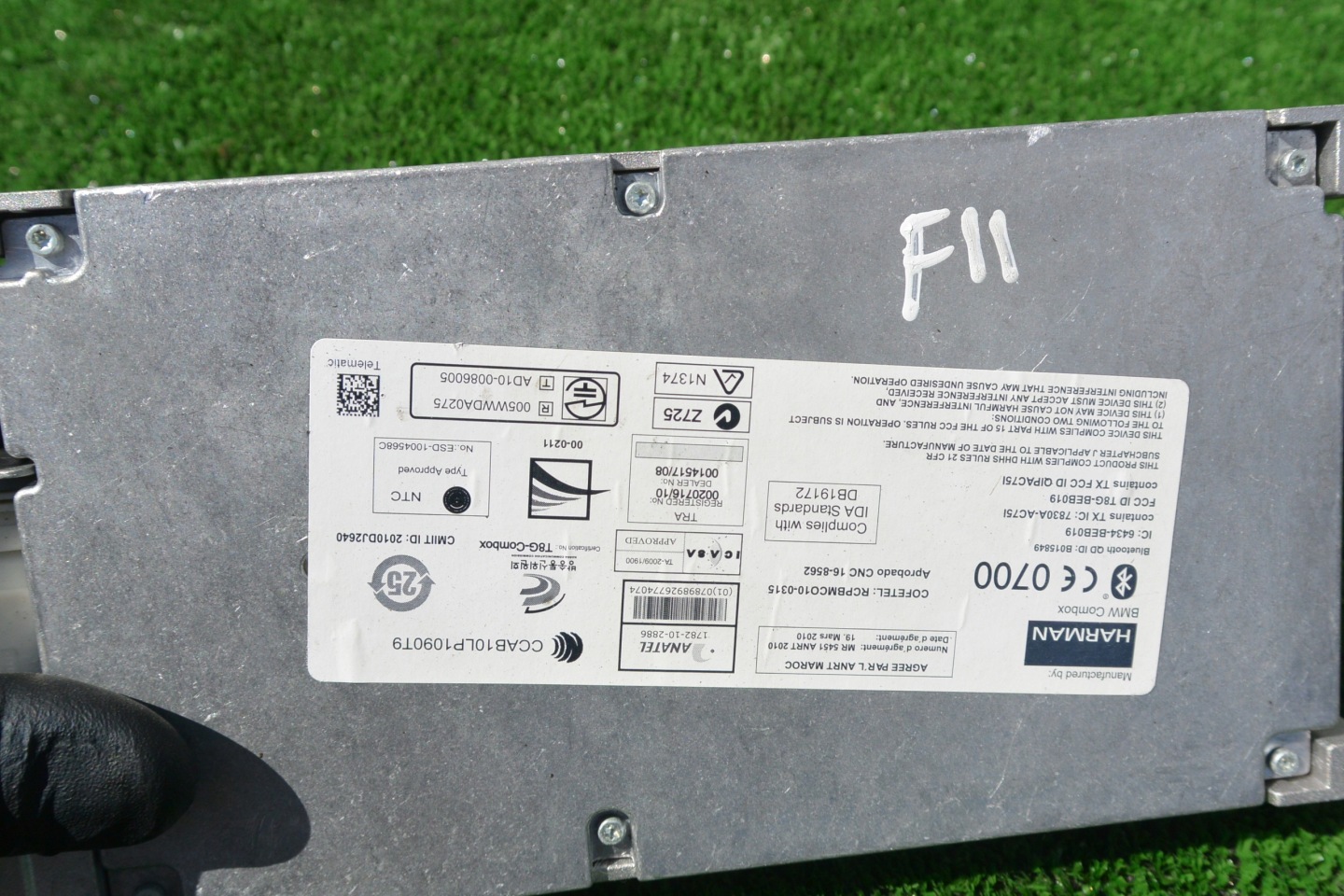 control unit module COMBOX BLUETOOTH BMW 5 F10 F11 6799659
