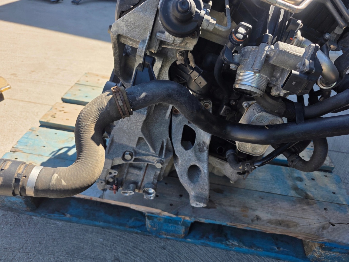 engine complete AUDI A5 8T A4 B8 Q5 SEAT 2.0 TDI CJC CJCB original *2 !!!