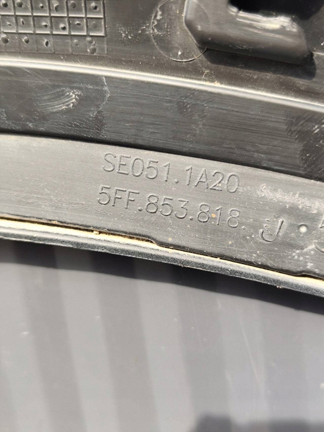 CUPRA FORMENTOR modanatura parafango posteriore Destro 5FF853818