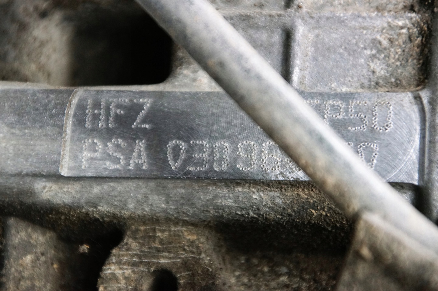 engine pillar 10FP50 1.1 59 KM PEUGEOT 206