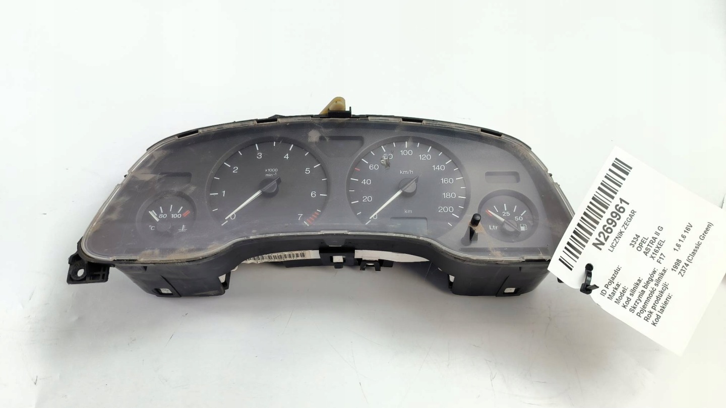 dials clock EU 90561454QN OPEL ASTRA II G
