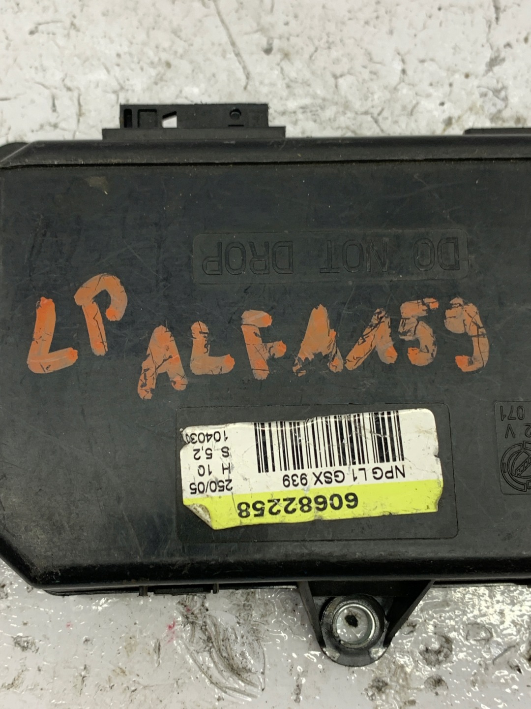 module control unit door 60682258 ALFA ROMEO