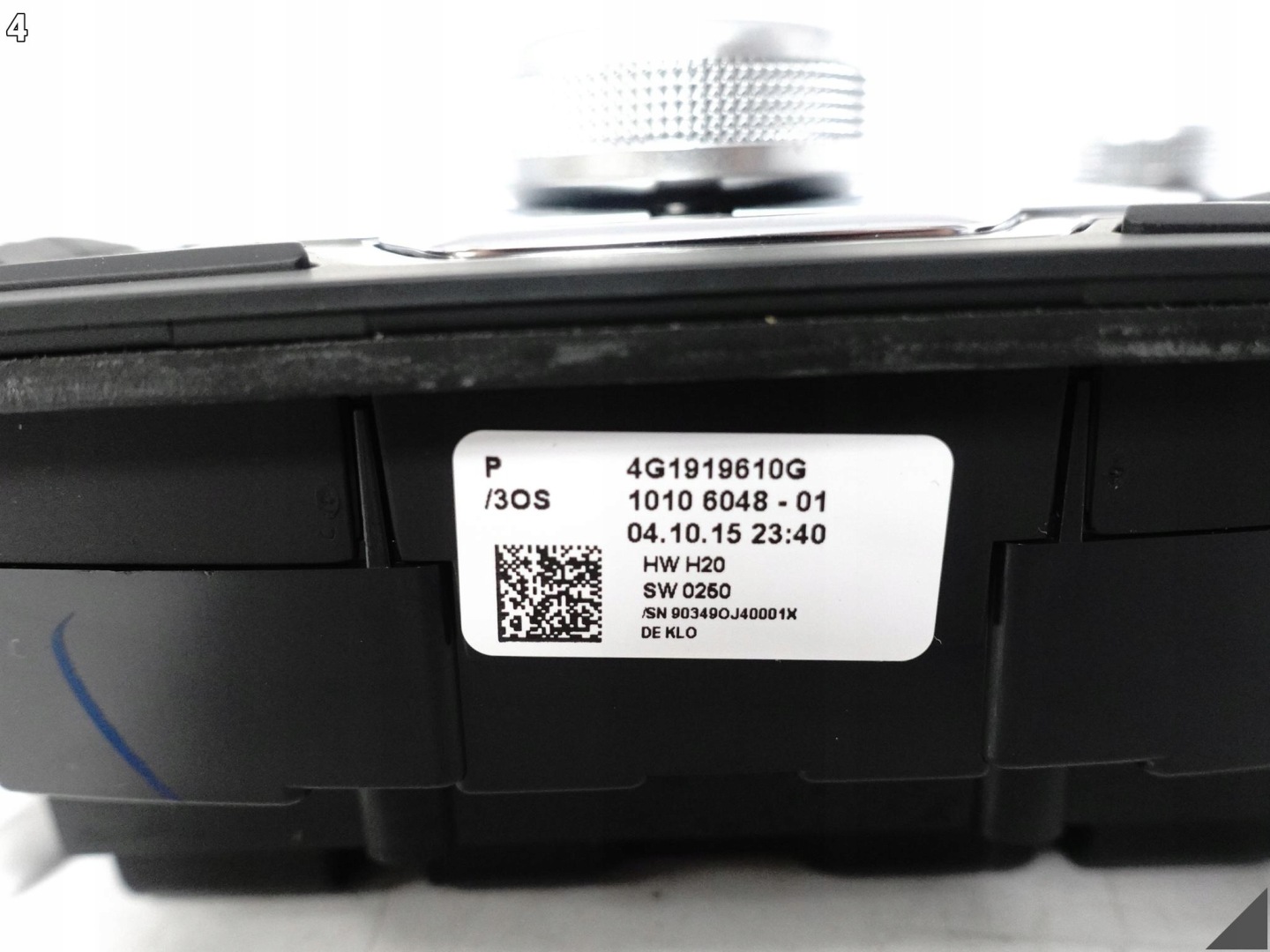 AUDI A7 S7 RS7 4G8 A6 S6 RS6 4G0 C7 10-18 control panel MMI START STOP