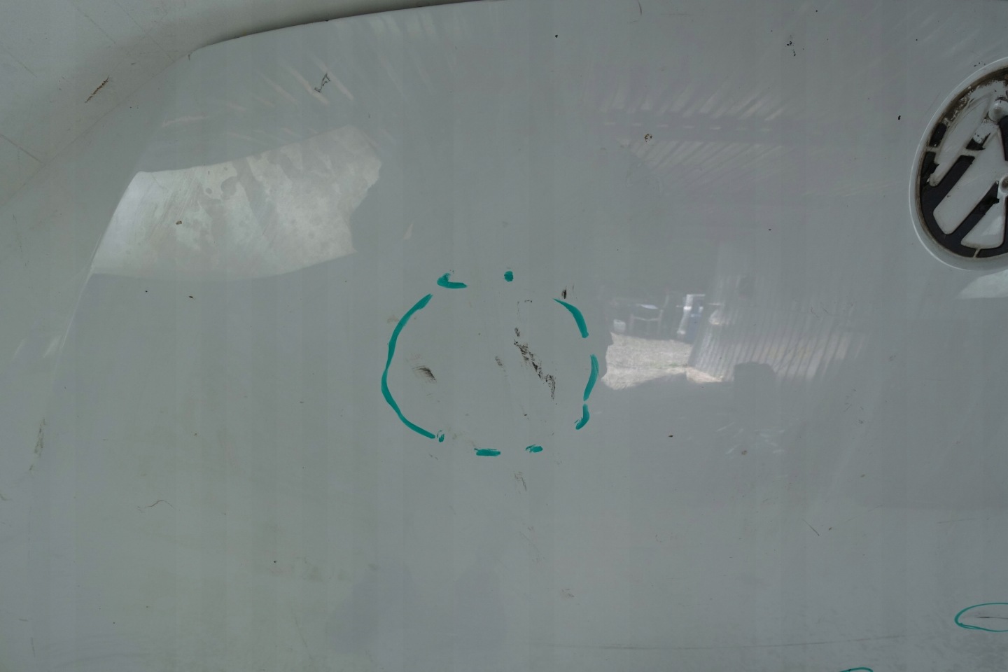 VW SCIROCCO 2008- cover bonnet 1K8823155