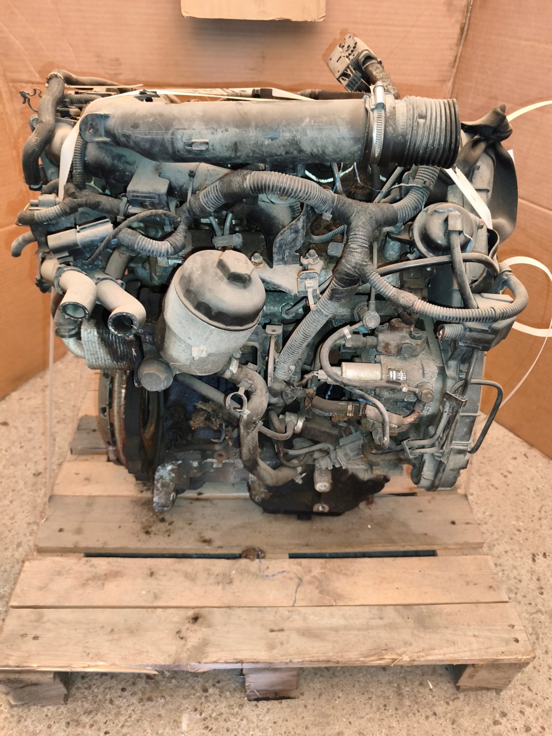 engine 1.7CDTi Z17DTH DENSO complete OPEL MERIVA CORSA PEWNIAK DO MONTAZU