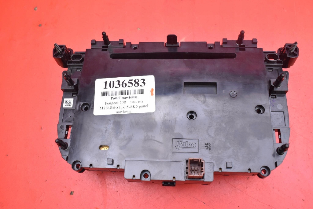 control panel air conditioning devices KLIMY PEUGEOT 508 1 and 10-14