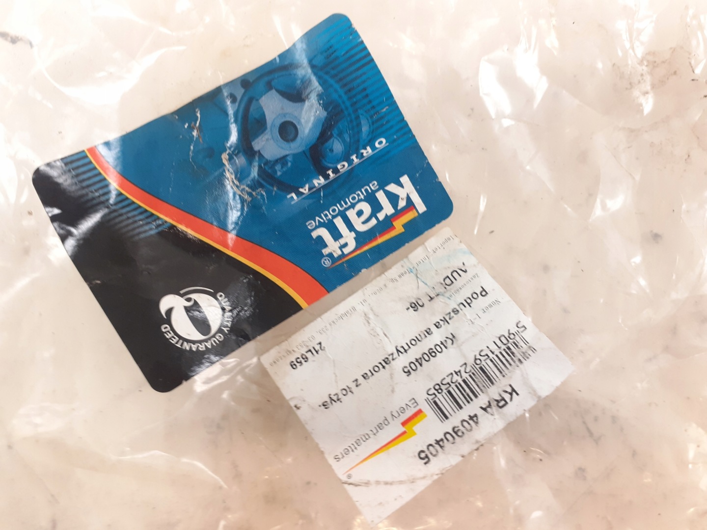 airbag tlumiče předek VW PASSAT B6