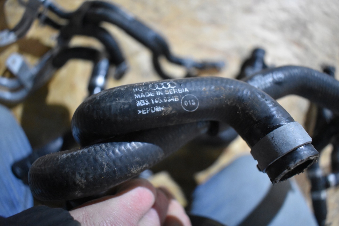 IDEALNE tubi d’acqua collettore acqua AUDI A5 B10 1