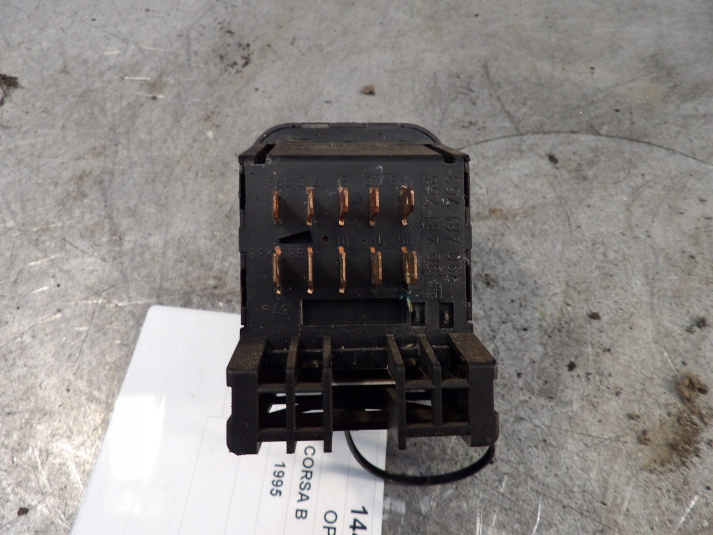Opel Corsa B interruttore luci 90481763 90481764