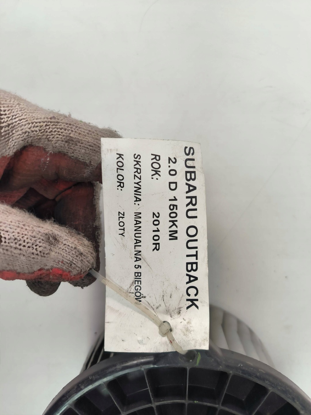 VENTOLA cabina 272700-0222 SUBARU OUTBACK