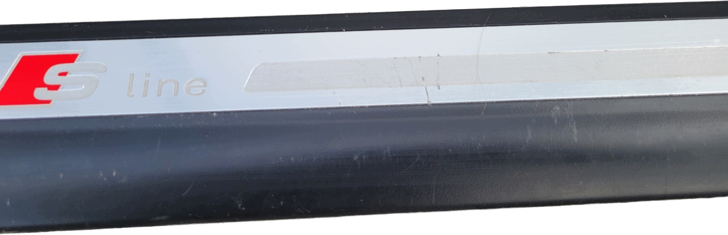 AUDI A6 C6 LIFT mouldings threshold front front left + right S-LINE