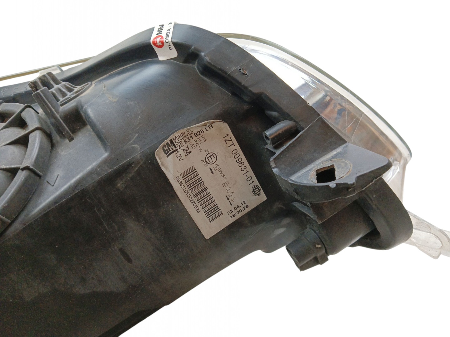 light left front OPEL INSIGNIA A (2008-2013) 22831928 XENON EUROPA