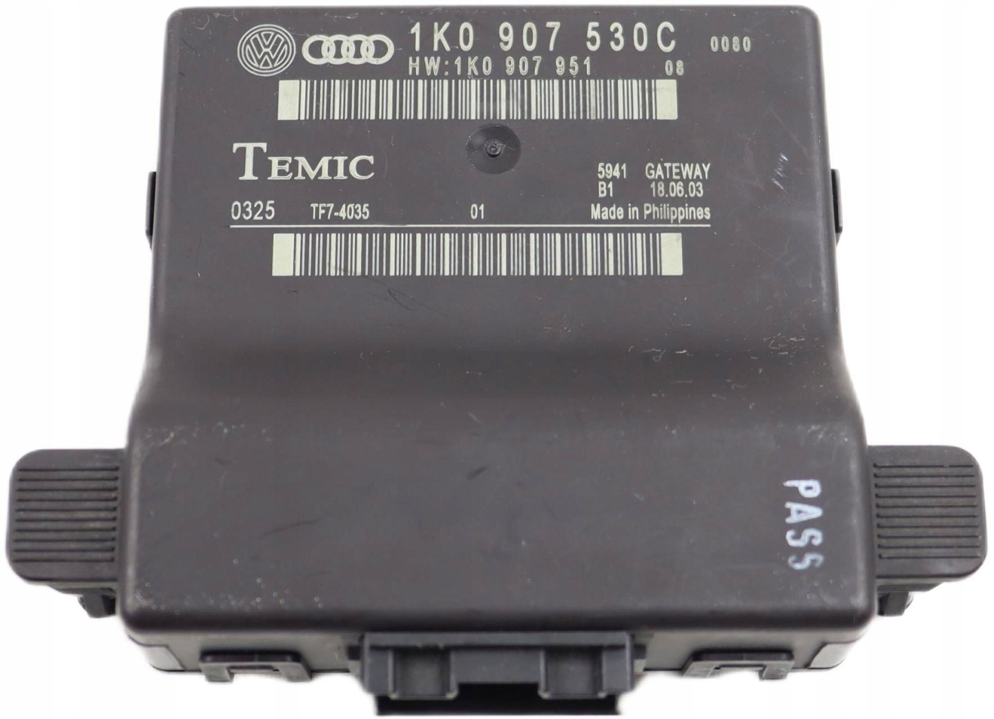VW TOURAN e GOLF V SKODA OCTAVIA II modulo GATEWAY 1K0907530C