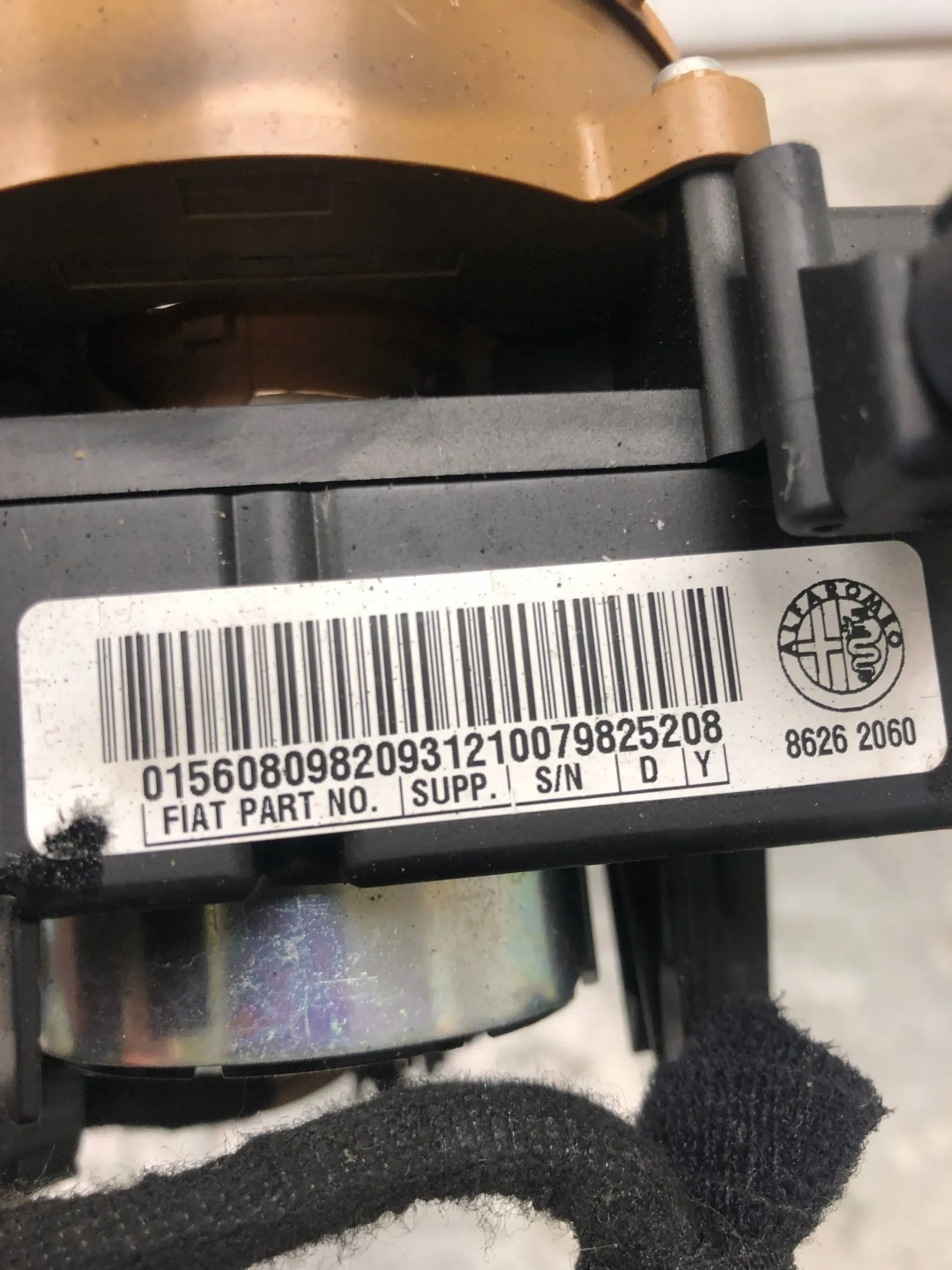 DEVIO LUCI TERGICRISTALLO TERGI ALFA ROMEO MITO 01560809820
