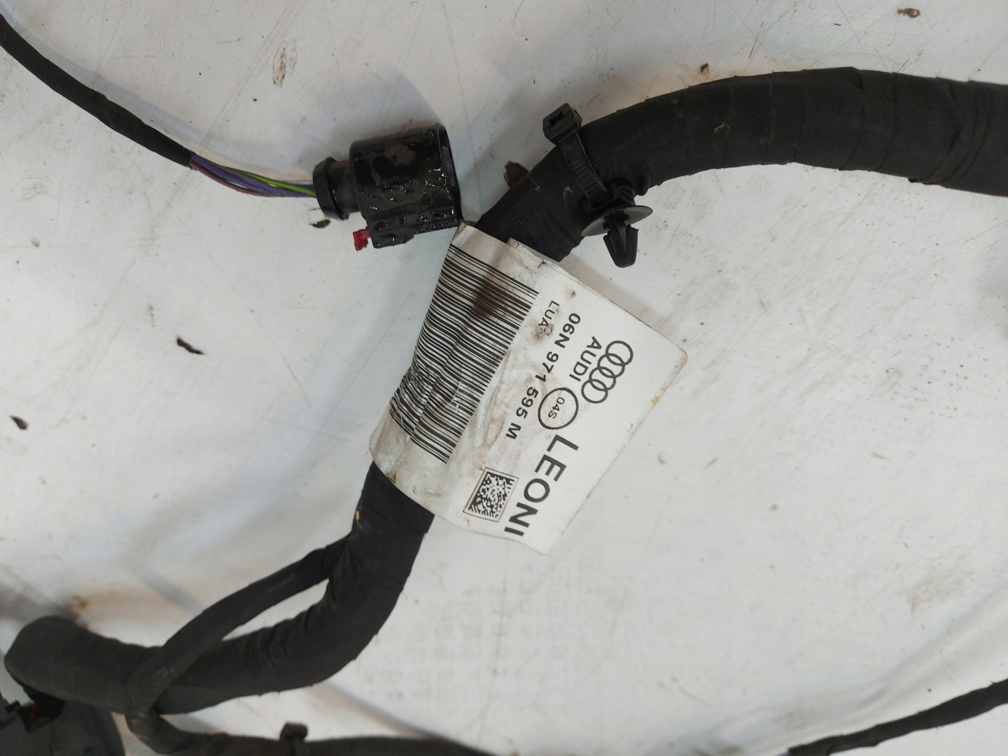 Audi A7 II 4K8 4M0 TFSI bundle motor wiring 06N971595M