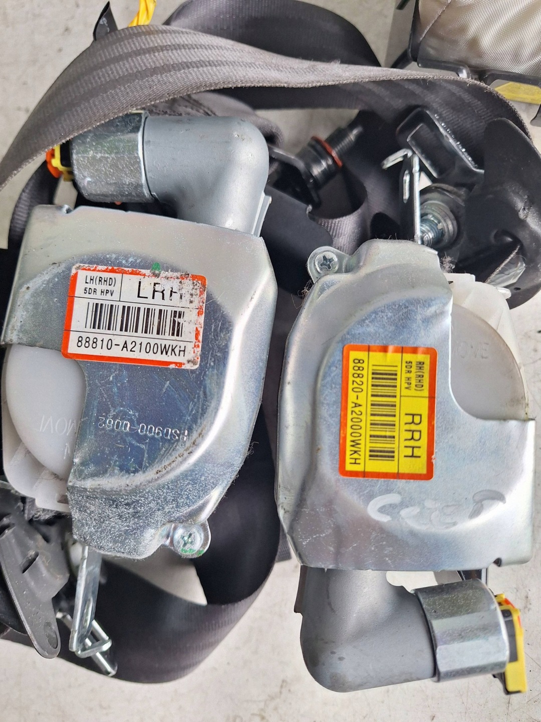 KIA CEED II 12-17 airbag running board