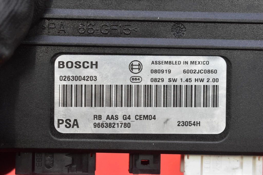 Centralina modulo parcheggio PDC 9663821780 CITROEN C5 II X7 III 08-17