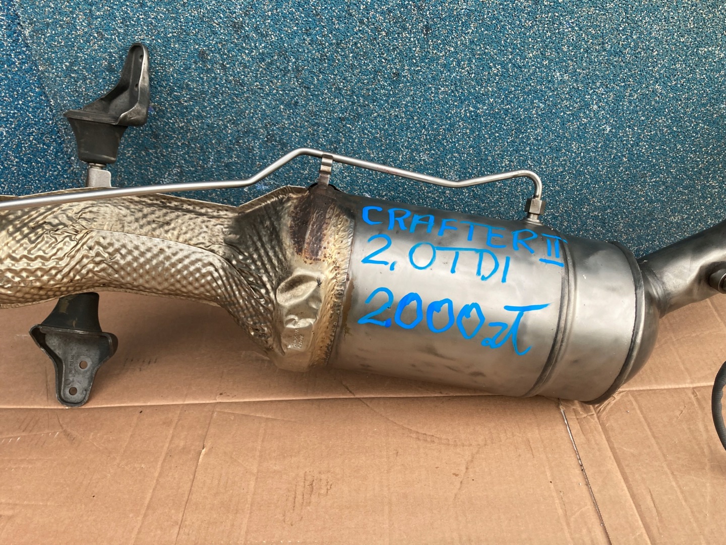 VW CRAFTER 2 MAN 17- 2.0 TDI DPF FILTER czastek E6
