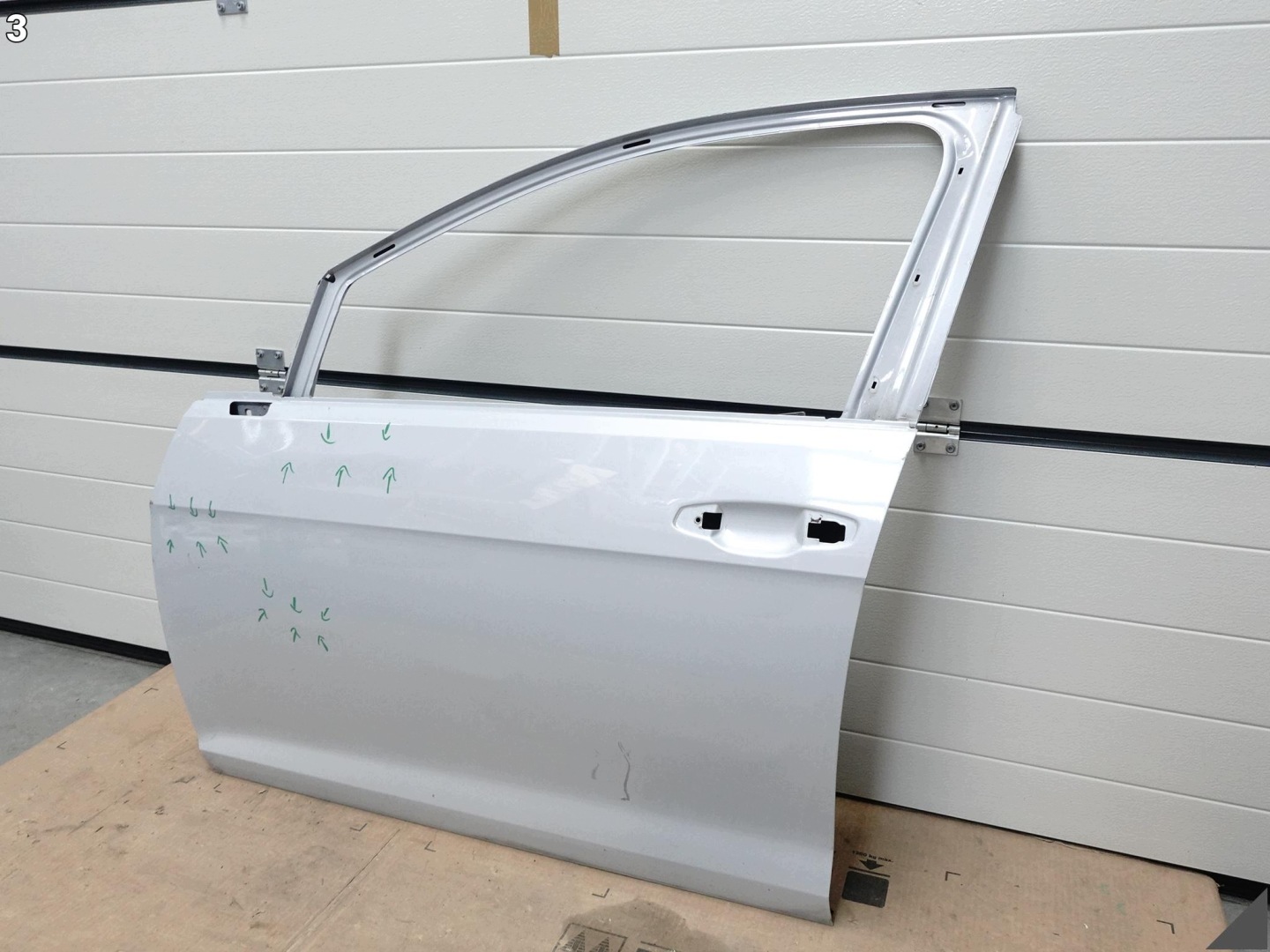 VW GOLF VII 7 HB HATCHBACK (5DRZWI) 5G4 12-20 door DOOR front left + window