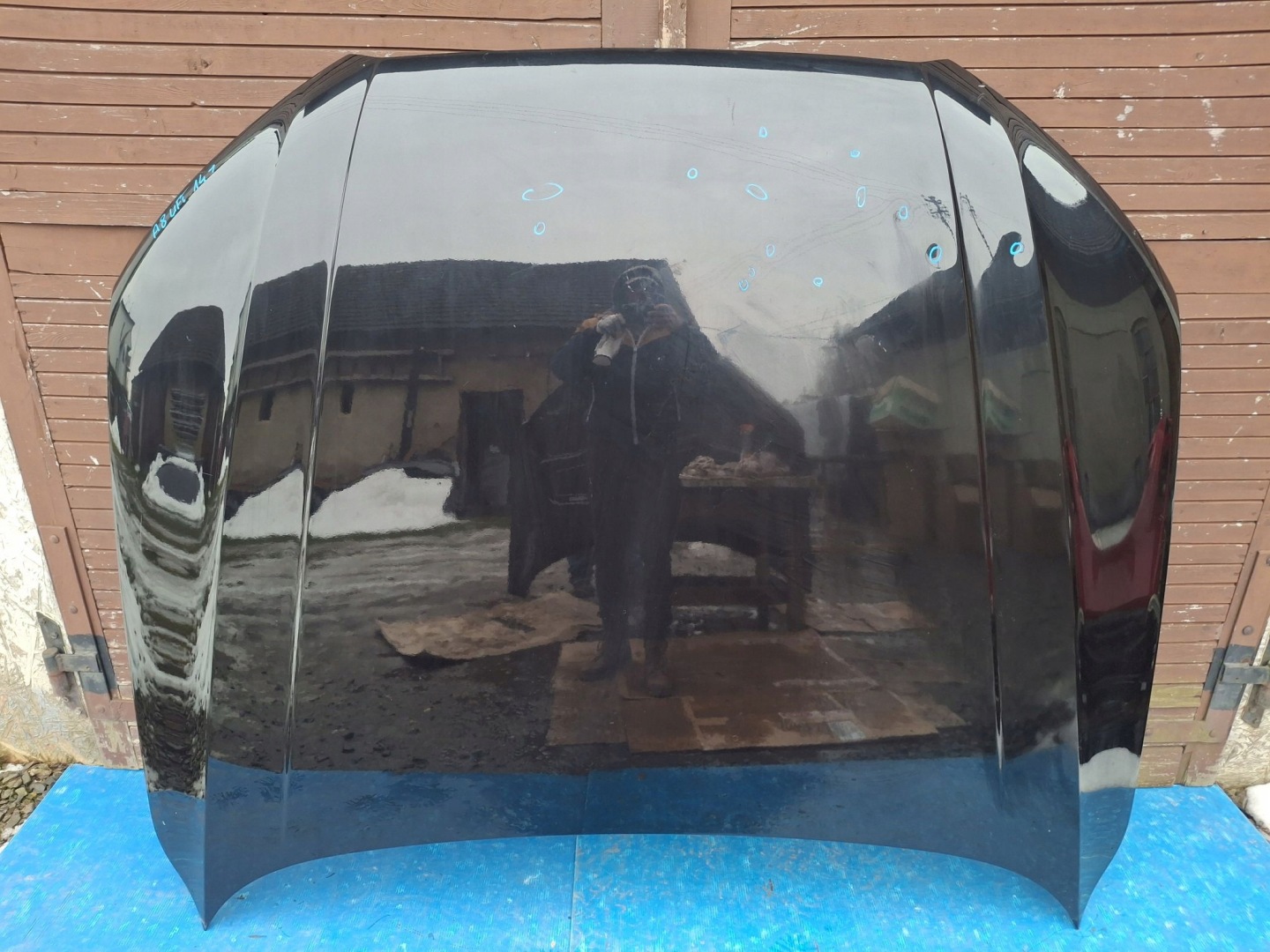 engine housing cover bonnet AUDI A8 LIFT D4 2014R->2017R