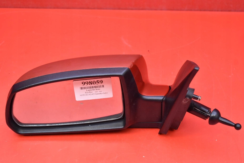 zrcadlo levé manuálně POMARANCZOWE EU 012294 KIA RIO 2 II 05-09