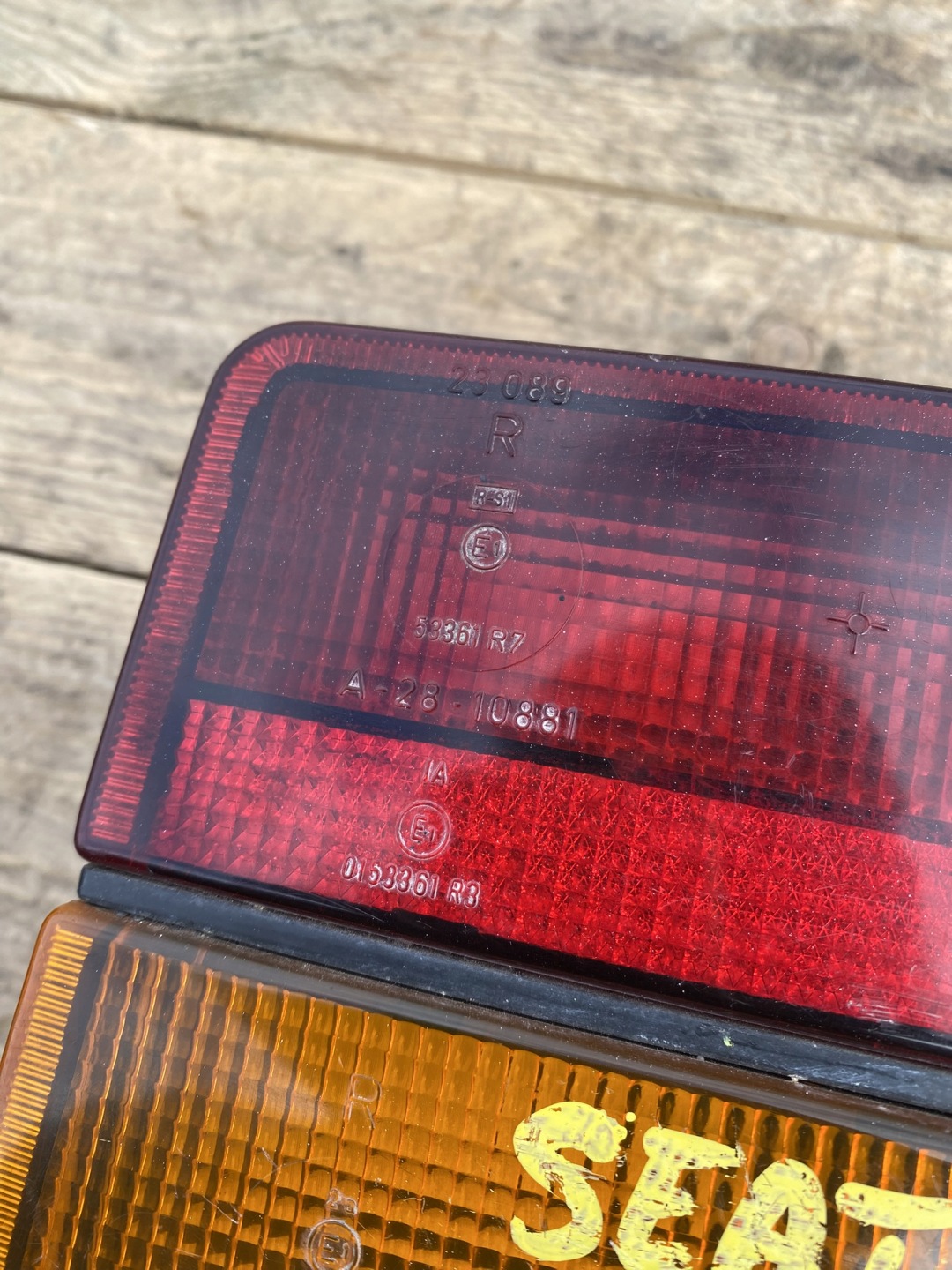 light right rear part rear right seat Ibiza and