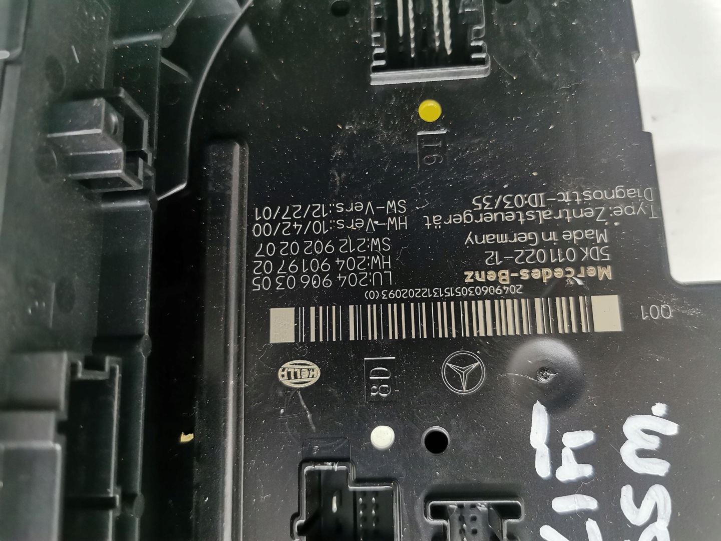 module SAM MERCEDES C-KLASA W204 LIFT 2.2 CDI 11-14