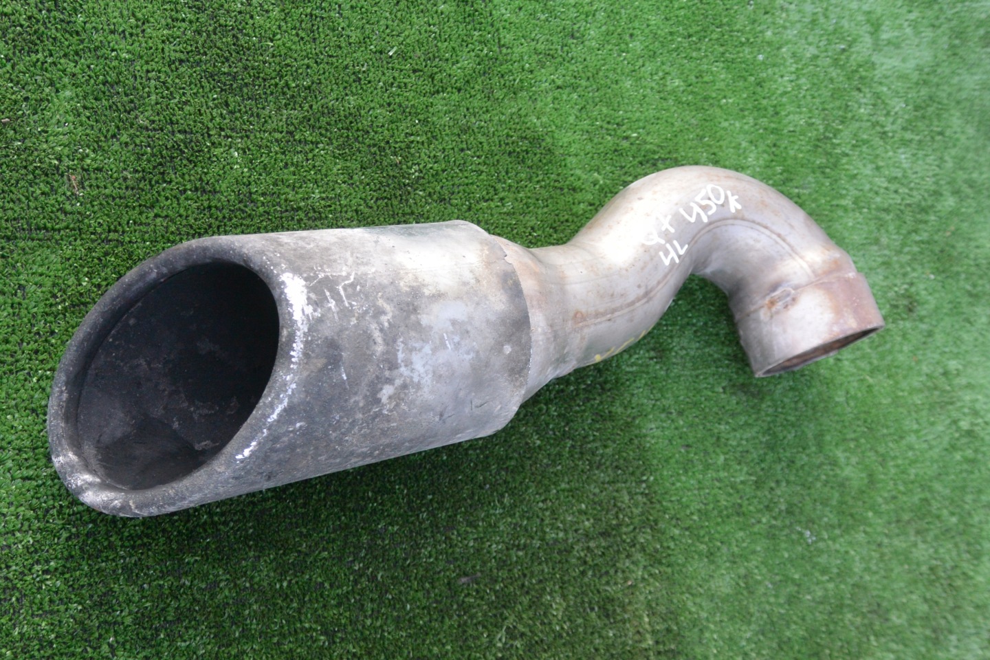 pipe end of an exhaust right left AUDI Q7 4L KOMPLET