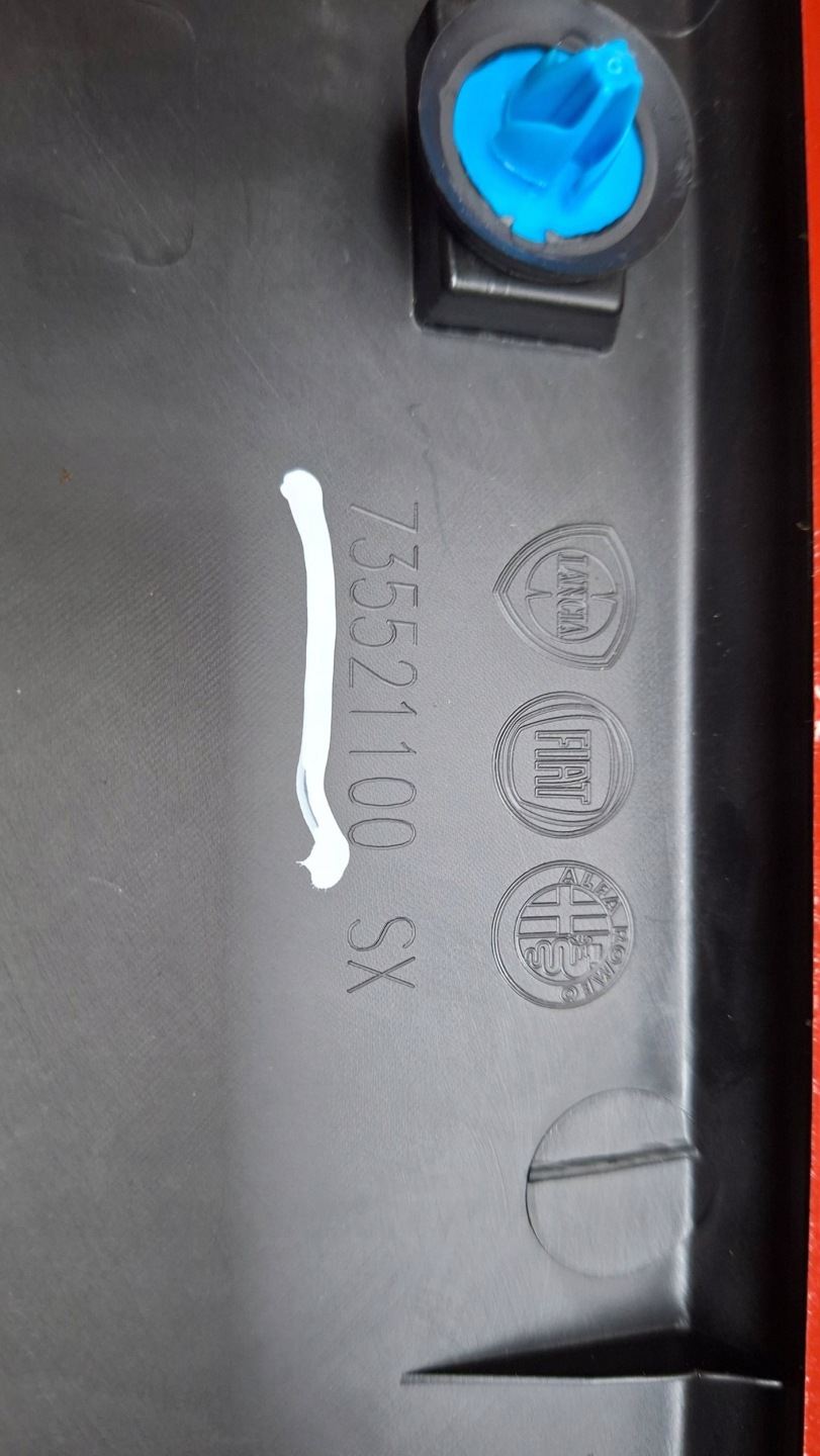 moulding threshold left side 735521100 FIAT PANDA III 4X4 2012