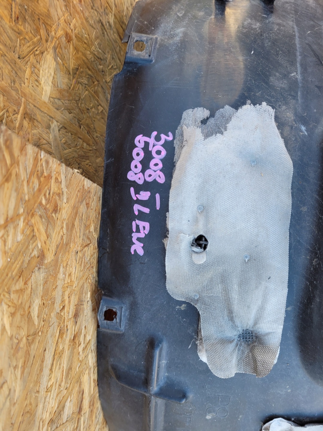 mudguard front front left PEUGEOT 5008 3008 II