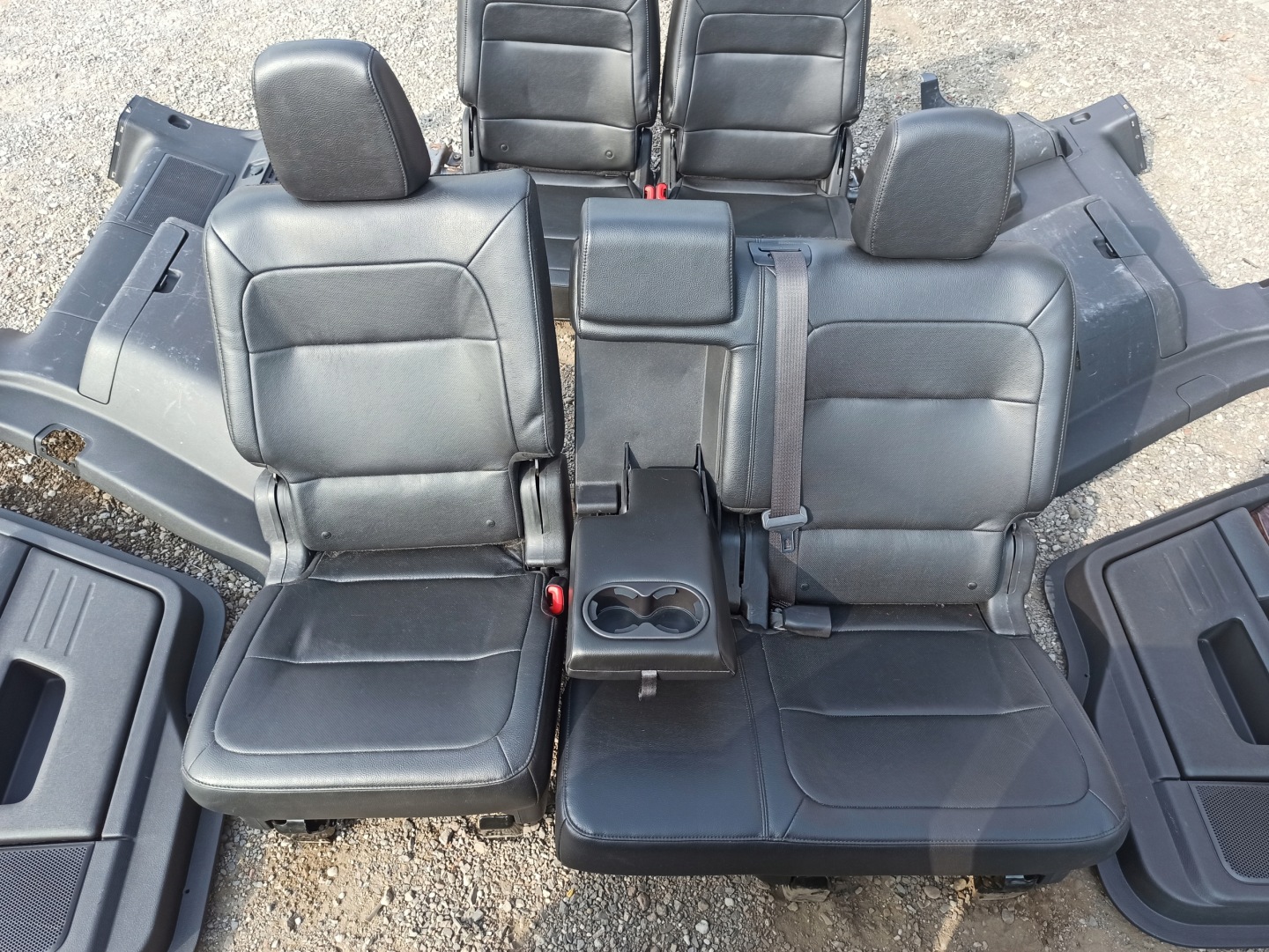 Sitze Seiten innere Leder Ford Flex 2011