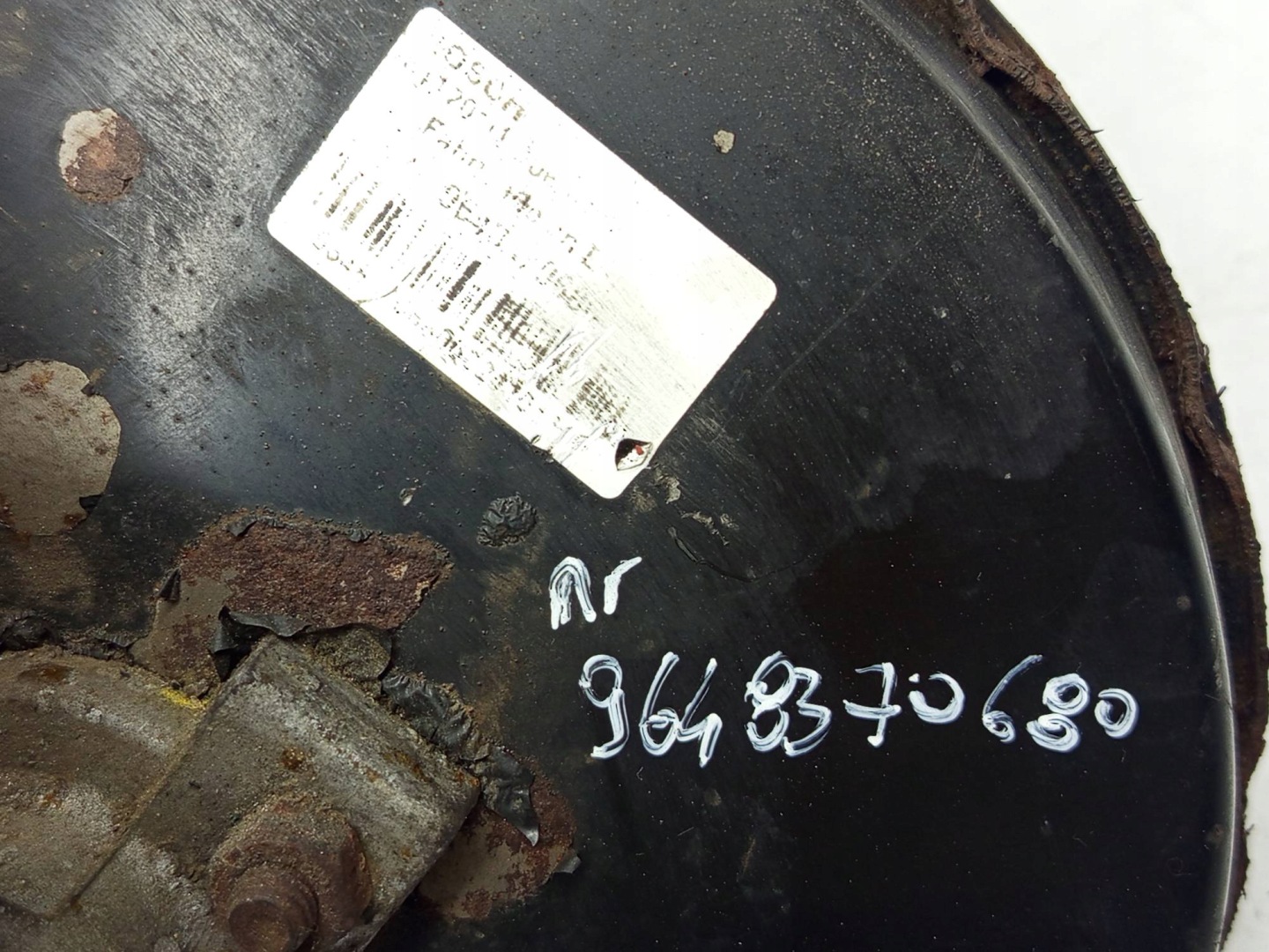 servo Peugeot 206 1.4 BOSCH 9648370680