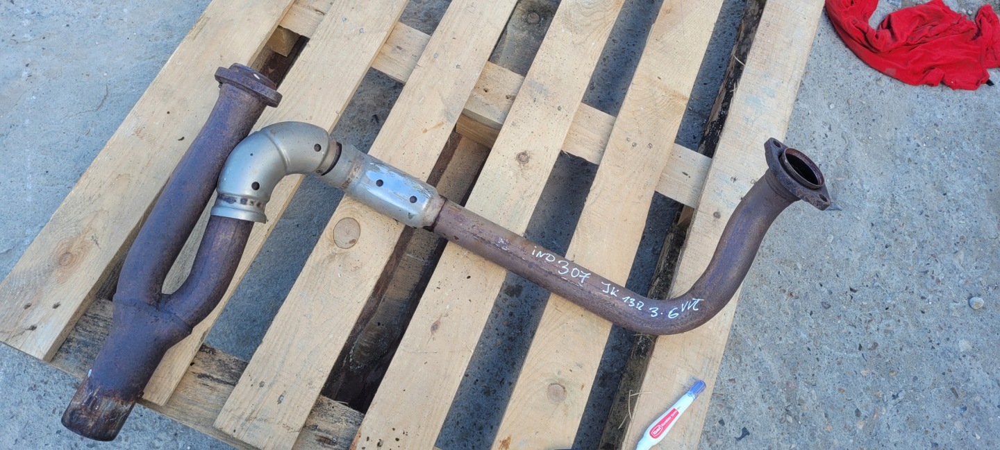 JEEP WRANGLER JK pipe exhaust LACZACA 3.6