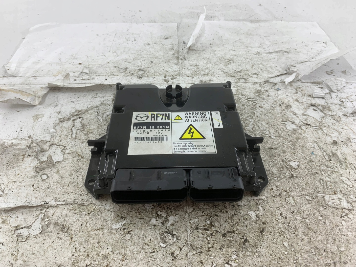MAZDA 5 e CR 2.0 CITD centralina motore RF7N18881N 275800-6670