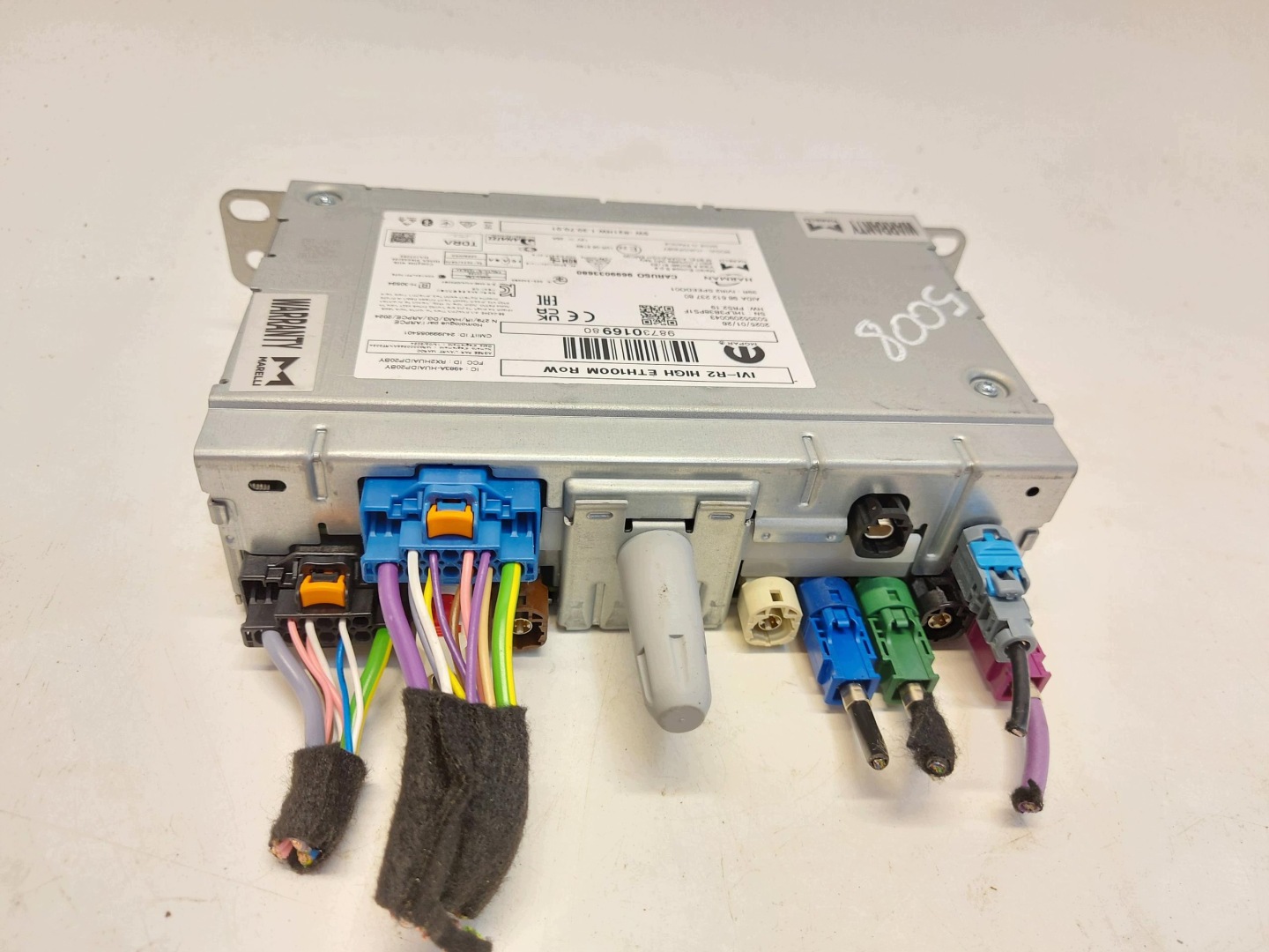 Peugeot 5008 III E5008 radio navigation navi player module 9873016980